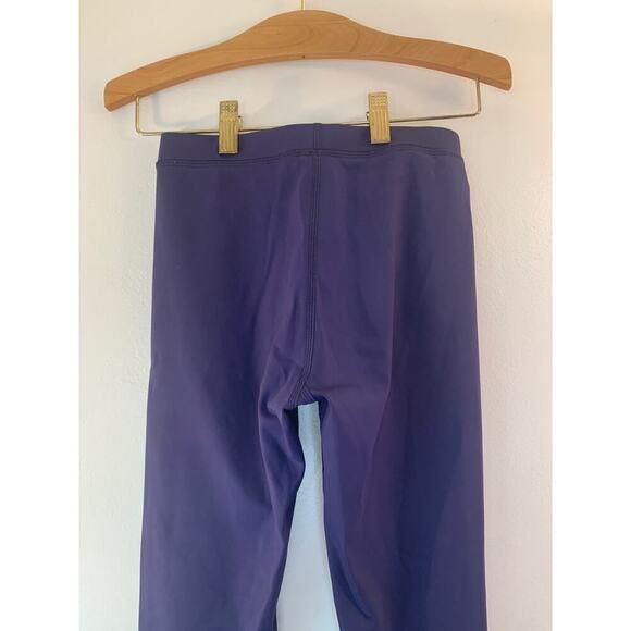 ZYIA Girl's Active Navy Leggings with Scalloped  Hem / Size: L 12-14 - Picture 10 of 12